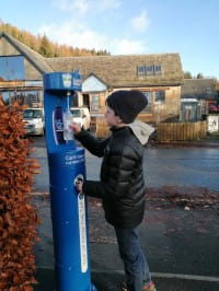 Top Up taps in the National Park